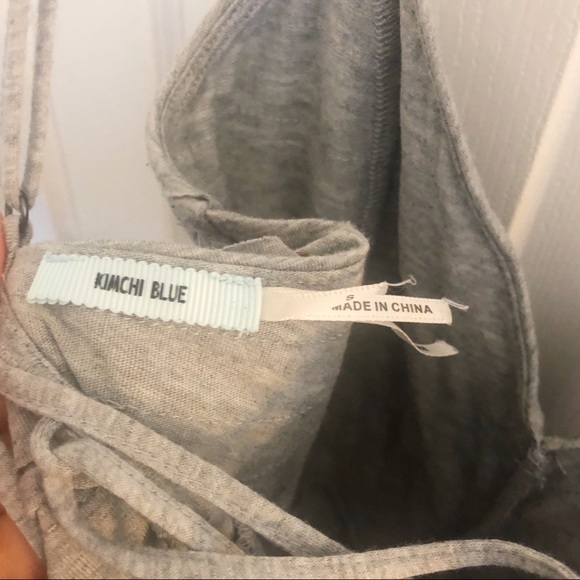 Kimchi Blue Grey Skater Dress - Picture 4 of 4